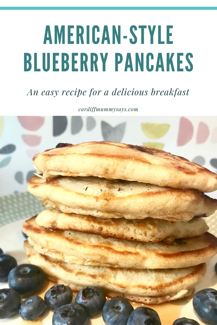 American style blueberry pancakes recipe 
