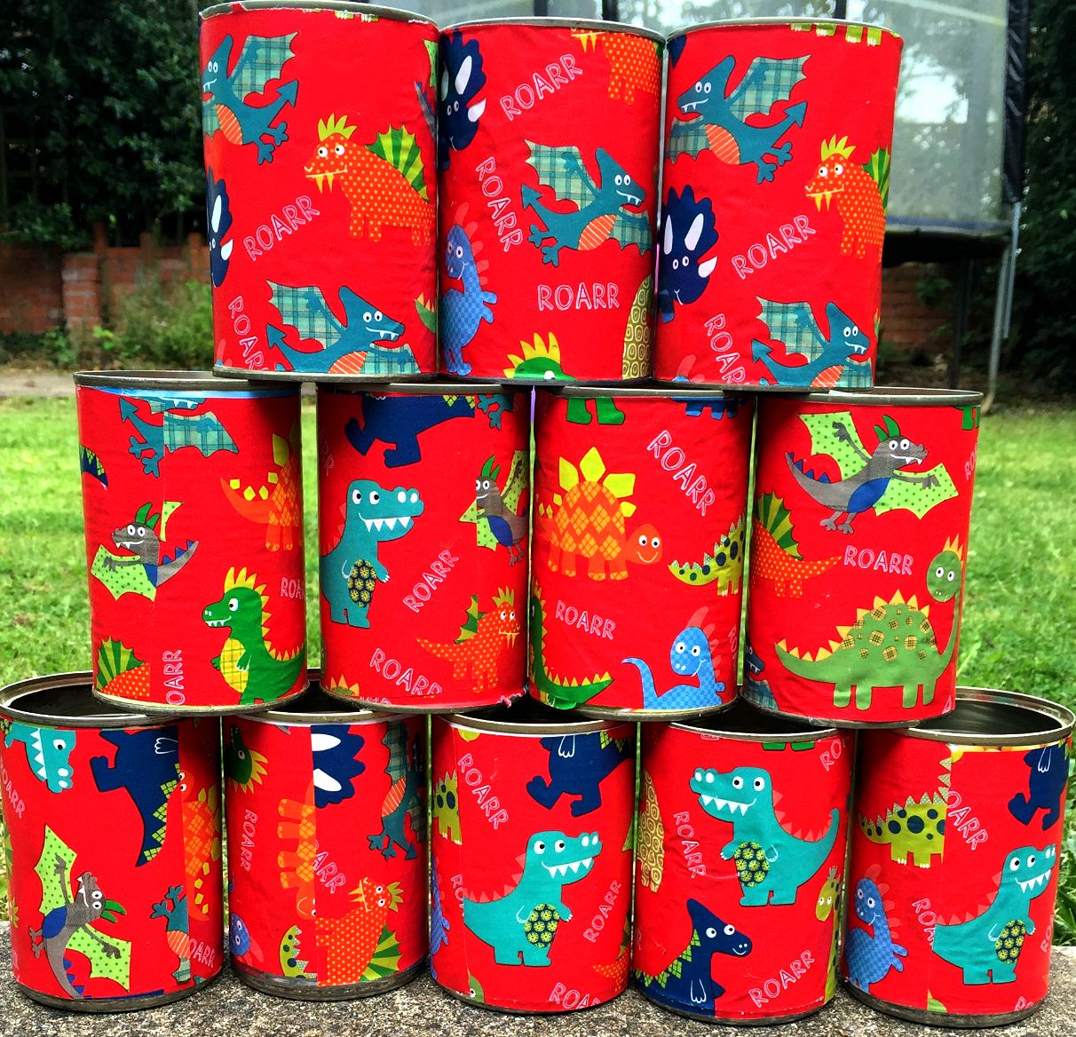 Tin can bowling - Cardiff Mummy SaysCardiff Mummy Says