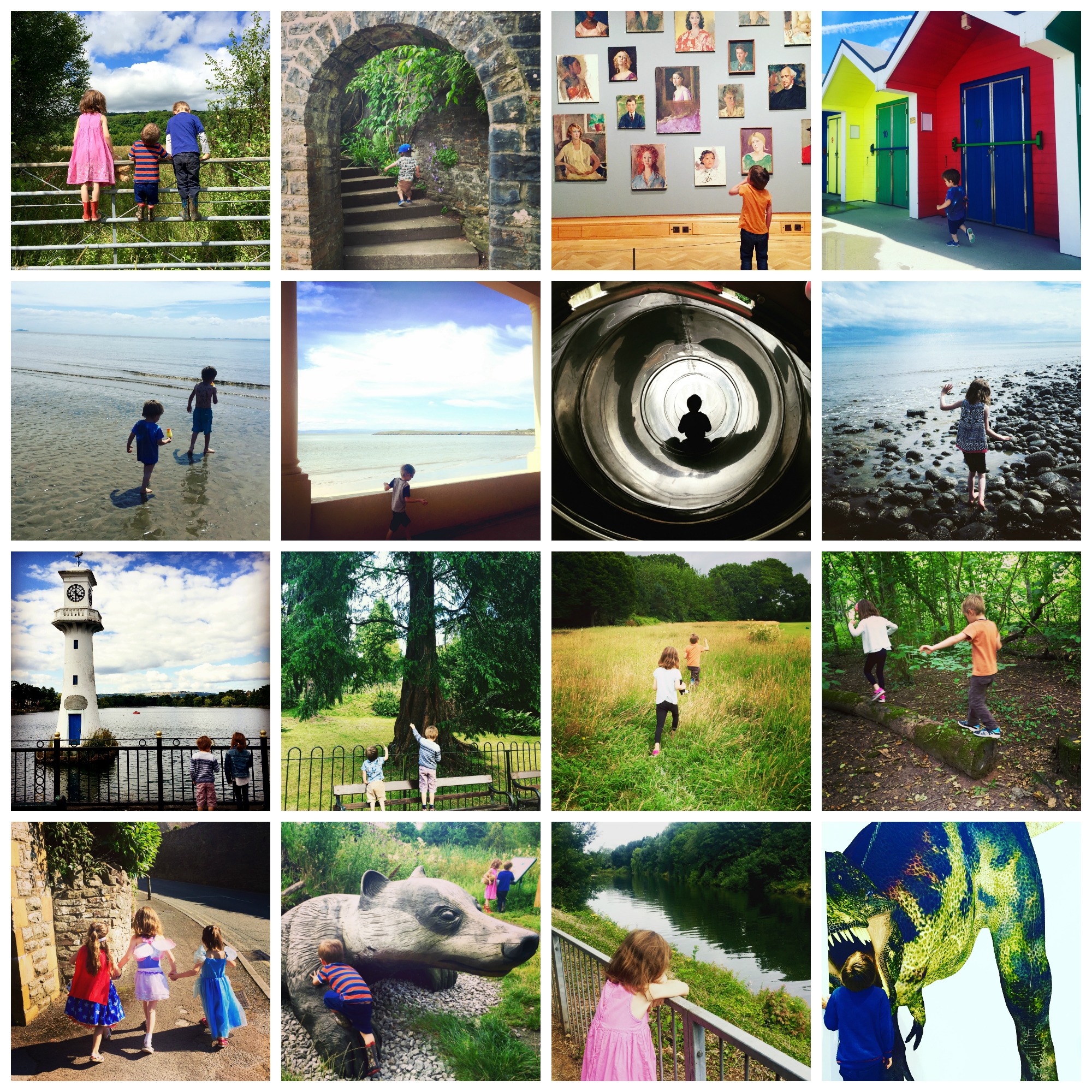 July Instagram collage 1
