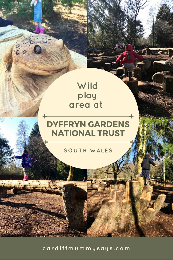 Wild play area Dyffryn Gardens 