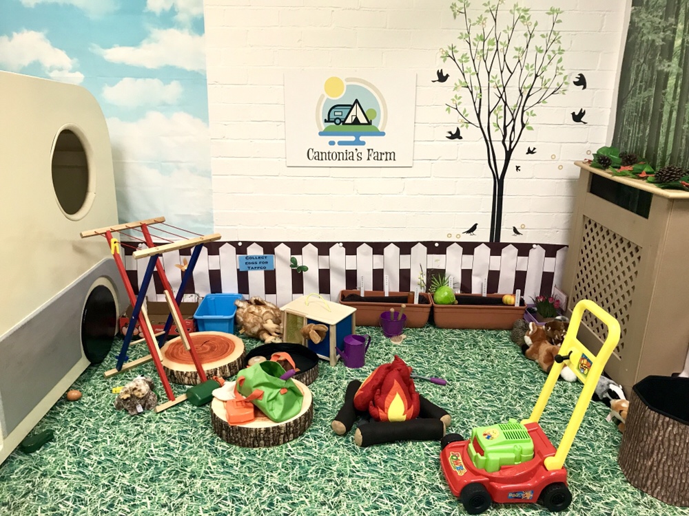 cafe shop and play centre toy