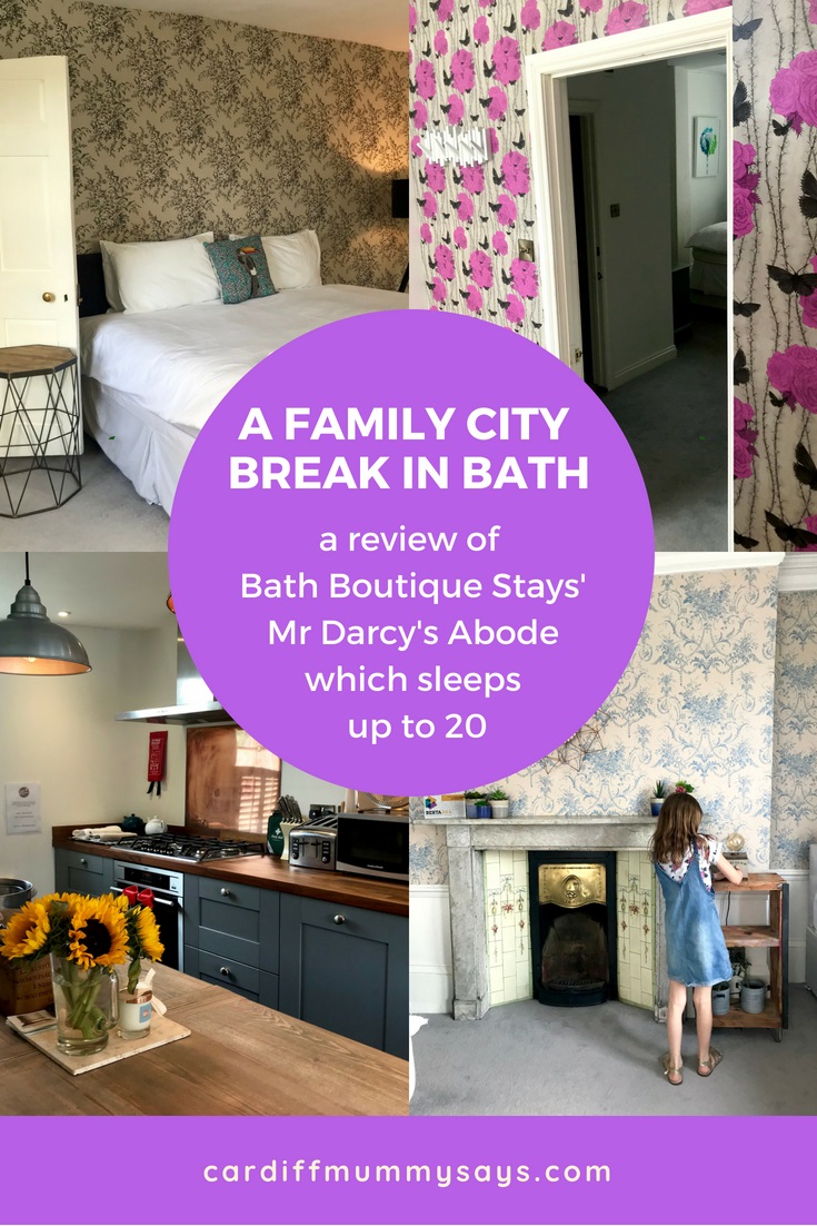 A family city break in Bath at Mr Darcy’s Abode with Bath Boutique Stays - review