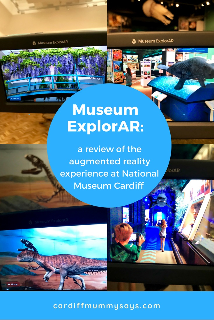 Museum ExplorAR at National Museum Cardiff