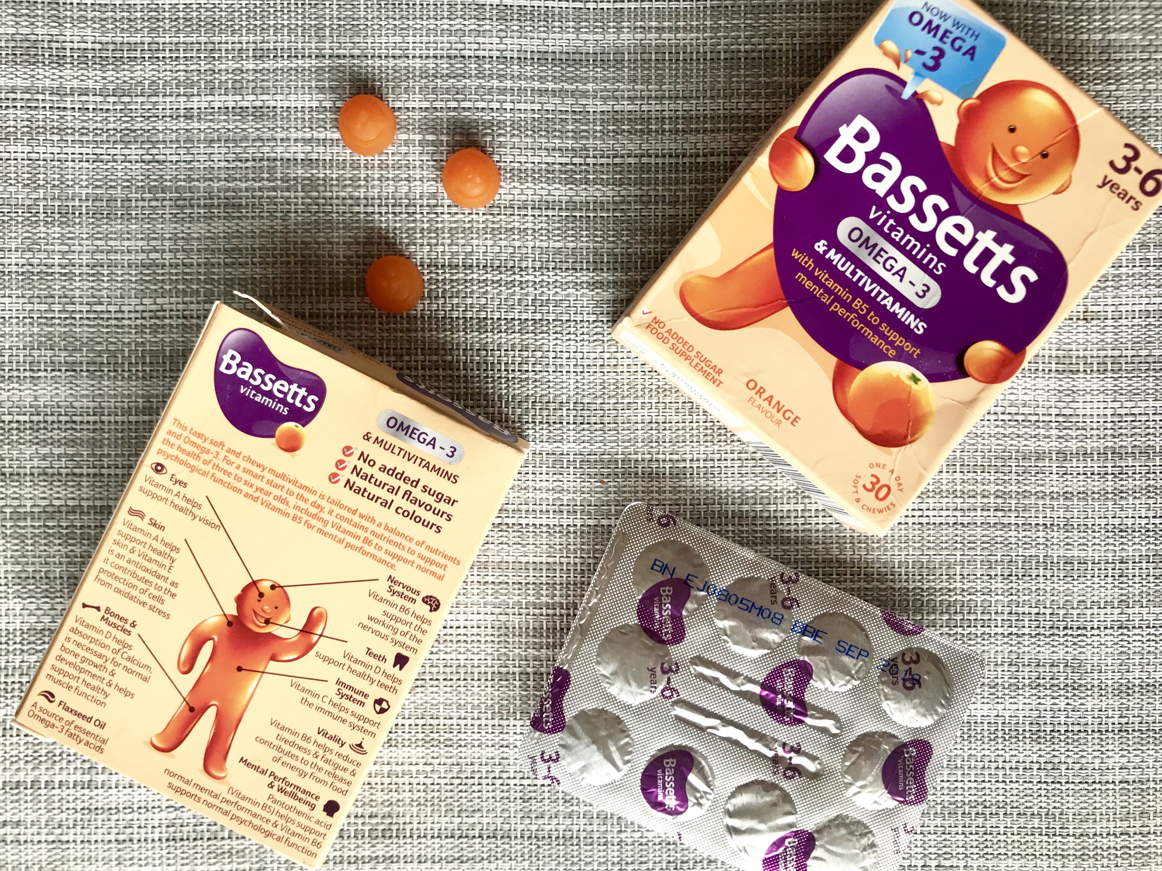 Six healthy steps to start the day with Bassetts Vitamins Omega3 + Multivitamins Orange