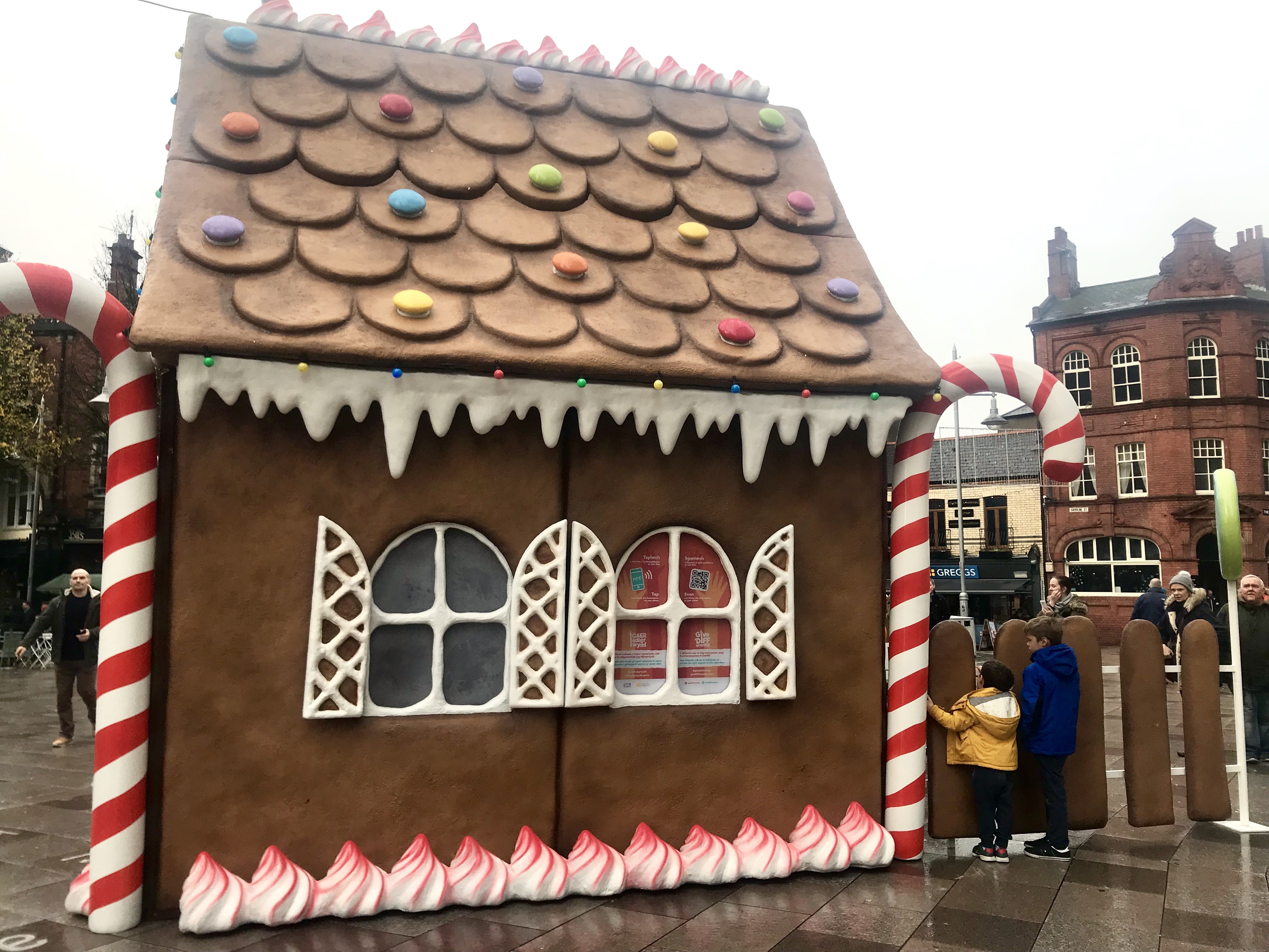 Gingerbread Mun house Cardiff