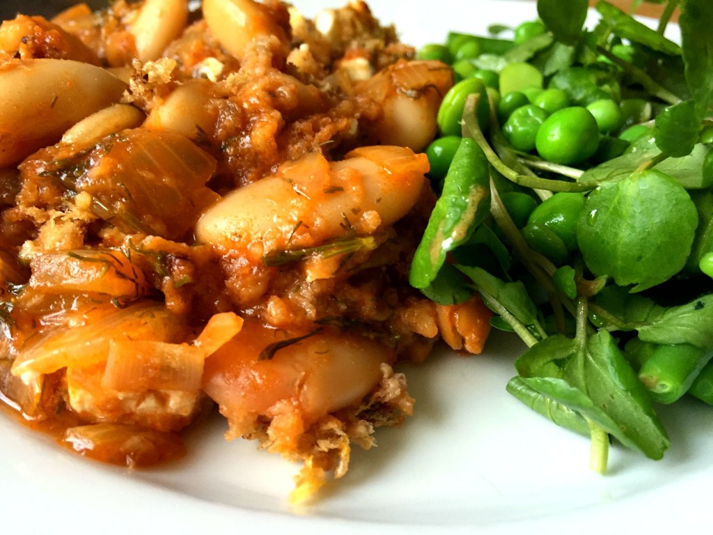 This week we're eating... warming pesto butter beans Cardiff Mummy